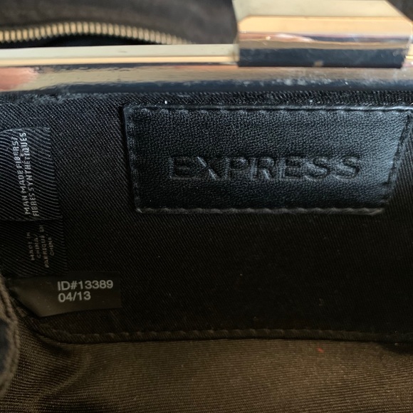 Express Studded Hard Case Clutch - Picture 2 of 5